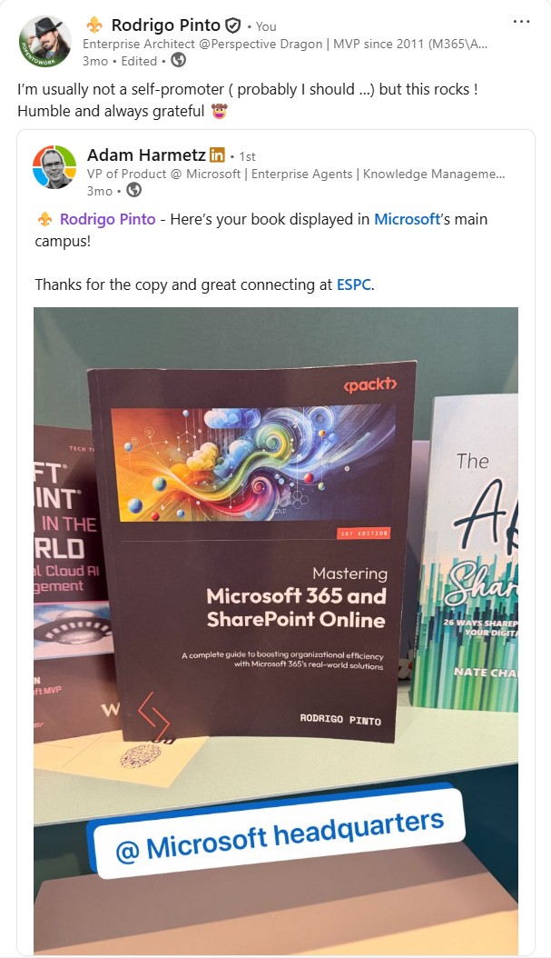 Book displayed in Microsoft&rsquo;s main campus