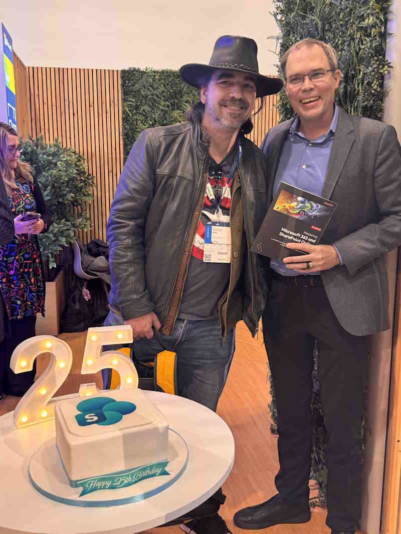 ⚜️ A Special ESPC25 Moment: Handing My Book to Adam Harmetz
