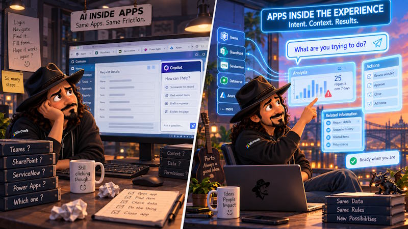 AI inside Apps might just be the awkward phase